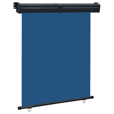 Balcony Side Awning 145x250 cm Blue 48426
