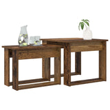 Coffee Table Set 2 pcs Old Wood Engineered Wood 8000130