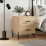 Bedside Cabinet Sonoma Oak 40x35x47.5 cm Engineered Wood 827330