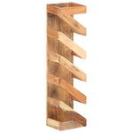 ZNTS Wine Rack for 5 Bottles Solid Acacia Wood 321626