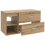 Bathroom Furniture Set 2 pcs Artisan Oak Engineered Wood 3403943
