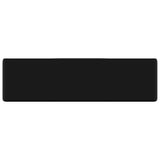 Ceramic Bathroom Sink Basin with Faucet Hole Black Square 141937