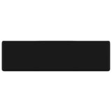 Ceramic Bathroom Sink Basin with Faucet Hole Black Square 141937