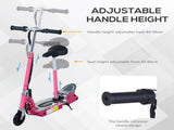 Electric Scooter for Kids, Foldable Powered Scooters for Age 7-12 with 120W Motor, Up to 10 KM/H & 8 T3398P349430