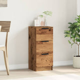 Sideboard Old Wood 30x30x70 cm Engineered Wood 856955