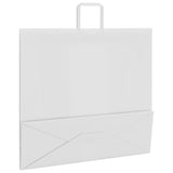 Paper Bags 250 pcs with Handles White 54x15x49 cm 4101850