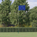 Europe Flag and Pole 5.55 m Aluminium 3147144