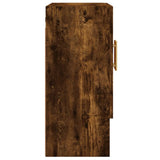 Wall Cabinet Smoked Oak 60x31x70 cm Engineered Wood 829897
