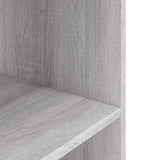 Aquarium Stand Grey Sonoma 120x40x60 cm Engineered Wood 833597