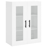 Highboard White 69.5x34x180 cm Engineered Wood 3198297