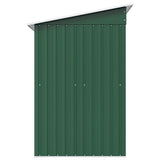 Garden Shed Green Metal 42908