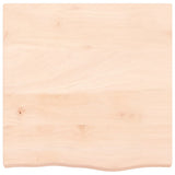 Wall Shelf 60x60x cm Untreated Solid Wood Oak 363535