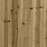 Garden Sofa Brown 185.5 x 60 x 62 cm Solid Pine Wood 873875
