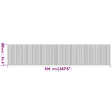 Rug Rectangular Nature 80x400 cm Bamboo 376787