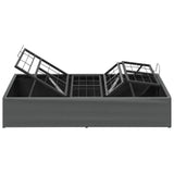 Electric Adjustable Bed Frame Dark Grey 200 x 100 x 33.5 cm 42037306