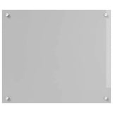 Kitchen Backsplash 2 pcs Light Grey 70 x 60 cm Tempered Glass 3415448