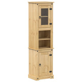 Bathroom Cabinet Corona 50x40x185 cm Solid Wood Pine 4002792