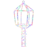LED Sign Street Lamp LOVIISA 160 LEDs Multicolour 42053451