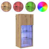 Wall-mounted TV Cabinet 40.5 x 30 x 90 cm Artisan Oak 882956