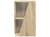 Side Shelf Sonoma Oak 33 x 32 x 70.5 cm Engineered Wood 892409