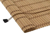 Roller Blind Natural and Brown 130 x 220 cm Bamboo 42039765