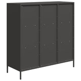 Highboard Black 101.5x39x103.5 cm Steel 851388