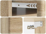 Wall-Mounted Bedside Cabinet 2 pcs Sonoma Oak 49 x 34.5 x 20 cm 899130