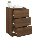 ZNTS Bedside Cabinets 2 pcs Brown Oak 40x36x65 cm 817056