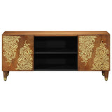 TV Cabinet Honey Brown 105 x 33 x 46 cm Solid Mango Wood 4018736