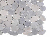 Pebble Tiles Grey 30 x 30 cm River Pebble 42033535