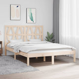 3103998 Bed Frame without Mattress Solid Wood 140x200 cm