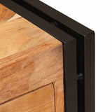 Sideboard with Drawer Brown 66 x 33 x 70 cm Solid Acacia Wood 4016720