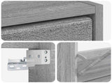 Wall-Mounted Shoe Cabinet BREDA 71 x 17 x 86 cm Engineered Wood 897521