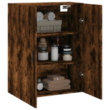 Wall Mounted Cabinet Smoked Oak 69.5x34x90 cm 828441
