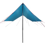 ZNTS Camping Tarp Blue 460x305x210 cm Waterproof 94686