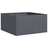 Planter Anthracite 80x80x40 cm Cold-rolled Steel 860740