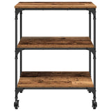 Kitchen Trolley Old Wood 60 x 41 x 76 cm Engineered Wood 883008