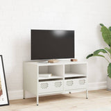 TV Cabinet White 68x39x43.5 cm Cold-rolled Steel 851321