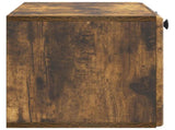 Wall-Mounted TV Cabinet 78.5 x 31 x 30 cm Smoked Oak 899230