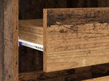 Desk with Drawer Old Wood 90 x 37.5 x 75 cm Engineered Wood 869496