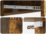 Wall-Mounted Side Table Smoked Oak 59 x 34.5 x 17 cm 899000