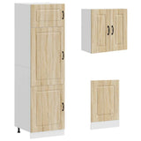 8 Piece Kitchen Cabinet Set "Kalmar" Sonoma Oak Engineered Wood 3314794