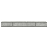 Bed Drawers Concrete Grey 140 x 36.5 x 16.5 cm Engineered Wood 866950
