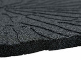 Stepping Stone 6 pcs Black 45 x 1.8 cm Rubber 42030074