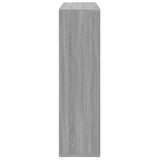 Room Divider Bookcase Grey Sonoma 102x29x103,5 cm Engineered Wood 858044