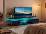 TV Stand for 60 Inch TV LED Gaming Entertainment Center Media Storage Console Table with Large Side T3272P533974
