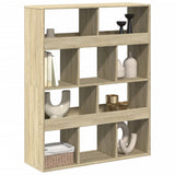 Room Divider Sonoma Oak 100x33x125.5 cm Engineered Wood 3309521
