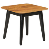 Coffee Table 45x45x40 cm Solid Wood Mango and Iron 356975