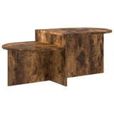 Coffee Table Smoked Oak 100 x 50 x 40 cm Engineered Wood 8001051