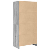 Wardrobe Grey Sonoma 82,5x51,5x180 cm Engineered Wood 826639